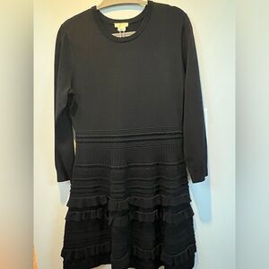 Shoshanna Black Knit Dress
